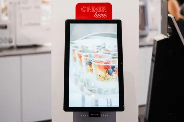 Effortless touchscreen ordering and payment systems